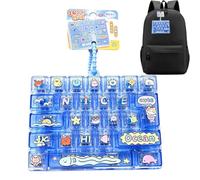 Fidget Toys Keyboard 26-Key Sensory Cute Button Ornament Keyring
