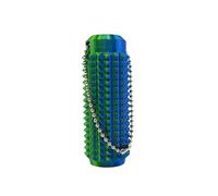 Fidget Toys Keychain,Anxiety Relief Pain Stim Bumpy Fidget Hard Spiky Fidget Massage Keychain for Stress Reduction and Focus, Novelty Gifts for Friends (Green)