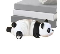 Fidget Toys, Portable 3d Spring Panda Figure, Sensory Stress Relief Ornament, Decorative Desktop Accessory for Teens Students Adults Travel Work Airplane Nightstand Dressing Table Home