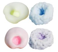 Fidget Toys, Sensory Toy, 5 Pcs with Sugar Ball Fidget Pump, Sensory Fidget Toys for Boys and Girls, Crunchy Stress Relief Toys for Relieve Stress and Release Bad Emotions