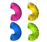 Fidget Toys, Silicone Textured Sensory Toys,Silent Stress Relief Sensory Baubles,Suitable For Tactile Sensitivity Regulation,Daily Emotional Soothing,Parent-Child Interactive Games And Other Scenarios