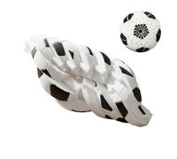 Fidget Toys Soccer Ball,3D Printed Slippery Spiral Design | Twisted Sphere Basket Stuffers - for Boys Girls Kids Adults Teen Family