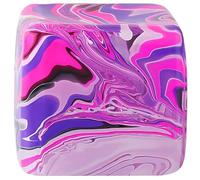 Fidget Toys Squishy Stress Cube, Stress Balls for Kids Adults Squishies Stress Relief, Ice Squishy Cube Sugar Balls, Sensory Toys for Kids with Autism, Fidgets for Classroom Prize Toys (Pink)
