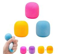 Fidget Toys Stress Balls for Kids & Adults - Changes Color in The Sun - Malt Sugar Squishy Fidget Toys,Slow Rise Stretchy Squeeze Balls for Anxiety Relief, Focus, and Sensory Play