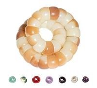 FidgetGear Fidget Toy Bracelet Hand Held Fidget Spinner for Anxiety Stress Relief Autism ADHD (6 Pack), One Size, Brown Ombre