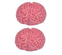 Fidgets 2PC Novelty Brain Toy Squeezable Toys Release Stress Toy 20ML Rot (Red, One Size)