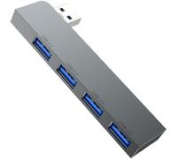 Fidioto USB Hub, 4-Port USB Splitter(1 * 3.0 Hub, 3 * 2.0 Hub) USB Splitter USB Expander for Laptop,Windows PC,Mac,Printer,Flash Drive,Mobile HDD, Notebook PC