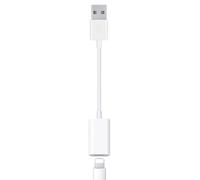 Fidioto USB Male to Lightning Female Audio Adapter Cable,Type A to Lightning Dongle Converter Support Volume Control Mic Compatible with MacBook Computer PC Headphone,Earphones, Earbuds, and More