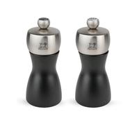 FIDJI Duo mp + ms Z Noir mat/INOX 12 cm
