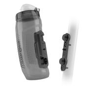 Fidlock Twist 590ml Cycling Bottle & Bike Base (Smoke/Black)