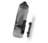 Fidlock Twist Bottle 800 ML + Bike Base Transparent Black, Size 800 ml - Cycling Accessory, Color Grey