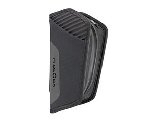 FIDLOCK Twist Essential Bag with Bike Base - Optimized for Bike’s Frame Triangle - Splash-proof Material Closure - Additional Compartments Inside and Outside - Medium, Black