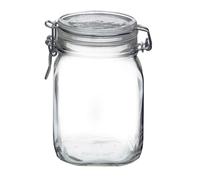 Fido Fidenza 1000 gr Glass Jar - Bormioli Rocco - Cocktail Biscuits