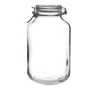 Fido Food Jar Kitchen Glass 4L - Bormioli Rocco - Lid