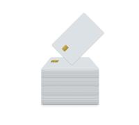 FIDO2 Security Key, Two Factor Authentication (2FA) NFC Security Key, Connect via NFC for Microsoft, Apple, Google, Facebook, Dropbox, Mifare DESFire, Convenient Card, FIDO Certified- Pack of 25