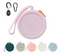 FIDWALL Customizable Pet Design and Name, Silicone Treat Holder, 6 Variants, with Trainer Clicker and Carabiner, Compact Size, Moisture-Proof, Travel Bag for Pets (Single pack)