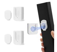 FIDWALL Magnetic Remote Control Holder Wall Mount, Innovative Slot Design for Effortless Organization of Home, Office, and School Supplies - Organize and Fix Remotes with Ease (White, 2 pack)