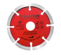 Fidylicere 1 x Diamond Mortar Rake Disc 115mm (4.5") for Angle Grinder - Masonry Joint Raking Blade, Brick Repointing Tool for Fast Removal of Old Mortar