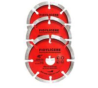 Fidylicere 3 x Diamond Mortar Rake Disc 115mm (4.5") for Angle Grinder - Masonry Joint Raking Blade, Brick Repointing Tool for Fast Removal of Old Mortar