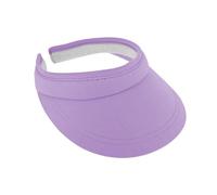 Fiebig Visor | Shade Dispenser for The Face | Clip Visor in One Size | Summer Cap with Terry Cloth Lining | Sun Protection Umbrella Cap, Lilac, One