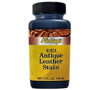 Fiebing Acrylic Antique Leather Stain - 4 Ounces, Black by