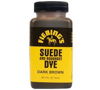 Fiebing Suede & Rought Out Dye 4 oz Color - (Dark Brown) by Fiebing