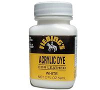 Fiebing's Acrylic Dye, 2 oz, White