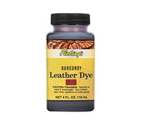 Fiebing's Leather Dye 4oz Burgundy - alcohol based penetrating & permanent leather dye