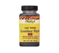Fiebing's Leather Dye - Alcohol Based Permanent Leather Dye - 4 oz - Light Brown