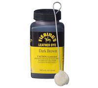 Fiebing's Leather Dye, Dark Brown, 4 oz.