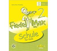 Fiedel-Max fur Viola - Schule, Band 2: Schule mit CD by Holzer-Rhomberg New.