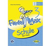 Fiedel-Max - Schule 3: fur Viola, Holzer-Rhomberg 9783940069184 New.