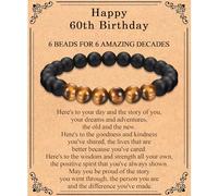 FIEEFX 13 16 18 21 30 40 50 60 Year Old Boy Male Man Gifts, 13th 16th 18th 21st 30th 40th 50th 60th Birthday Gifts for Boys Men Him, Bracelet Gifts for Him Boys Men Male Son Husband Dad Boyfriend, 5