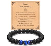 FIEEFX 13 16 18 21 30 40 50 60 Year Old Boy Male Man Gifts, 13th 16th 18th 21st 30th 40th 50th 60th Birthday Gifts for Boys Men Him, Bracelet Gifts for Him Boys Men Male Son Husband Dad Boyfriend, 5