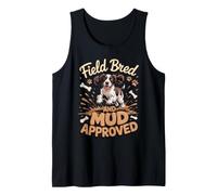 Field Bred and Mud Approved Springer Spaniel Dog Tank Top