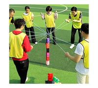 Field Day Game Kits | Company Teamwork Building Game Kits | Outdoor Fun Activities Expansion Games (Color : Yellow, Size : 8pcs)