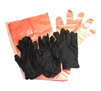 Field Dressing Gloves - Short Nitrile Gloves, Hunting Game Cleaning Kit | Ideal Hunting Compan,Waterproof Long Arm for Deer Dressing, Fieldwork, Protective Pack Outdoor Handling and Gutting