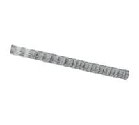 Field Fence 25 x 1.6m Silver Galvanised Steel Weatherproof Garden Barrier Roll