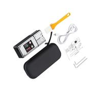 Field Fiber Stripping Tool with Rechargeable Battery, 8 Heat Setting Thermal Stripper for Ribbon Cable Prep Jobs Fiber Stripper Thermal Stripping Tool Ribbon Cable Bare Prep Rechargeable Telecom
