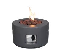 Field & Flame Canna Gas Fire Pit in Grey Field & Flame Grey