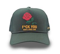 Field Grade Have A Nice Day Trucker Cap Twill Mesh Basecap Cap Embroidery Logo