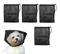 Field Guard for Dogs, Adjustable Anti Scavenging Breathable | Dog Mesh Muzzle to Prevent Biting - for Daily Walking Park Visit Car Trip Home Rest, Small and Medium Breeds