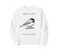 Field Guide Black-Capped Chickadee Birdwatching Birdwatcher Sweatshirt