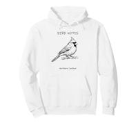 Field Guide Northern Cardinal Cute Birdwatching Birdwatcher Pullover Hoodie