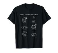 Field Guide to My Neurodiverse Cat Brain ADHD Autism T-Shirt