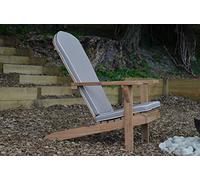 Field & Hawken - Taupe Adirondack Chair Cushion | 50mm Filling | Luxury Quality | Heavyweight 230gsm Removable, Durable Cover | Cushion Only