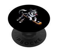 Field Hockey Border Collie Cool Sports Dog PopSockets Adhesive PopGrip