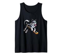Field Hockey Border Collie Cool Sports Dog Tank Top
