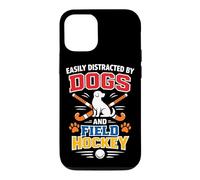 Field Hockey Dog Easily Distracted By Dogs And Field Hockey Case for iPhone 12/12 Pro
