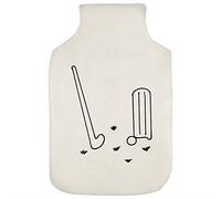 'Field Hockey Equipment' Hot Water Bottle Cover (HW00026664)